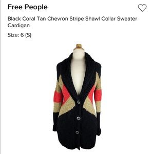 Chunky free people cardigan